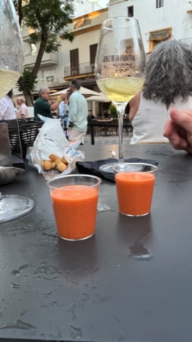 Gazpacho de fresas